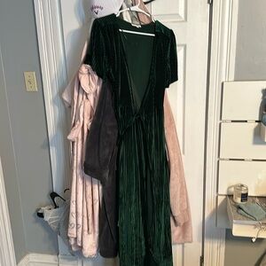 Baltic born bridesmaid dress, emerald green size xl